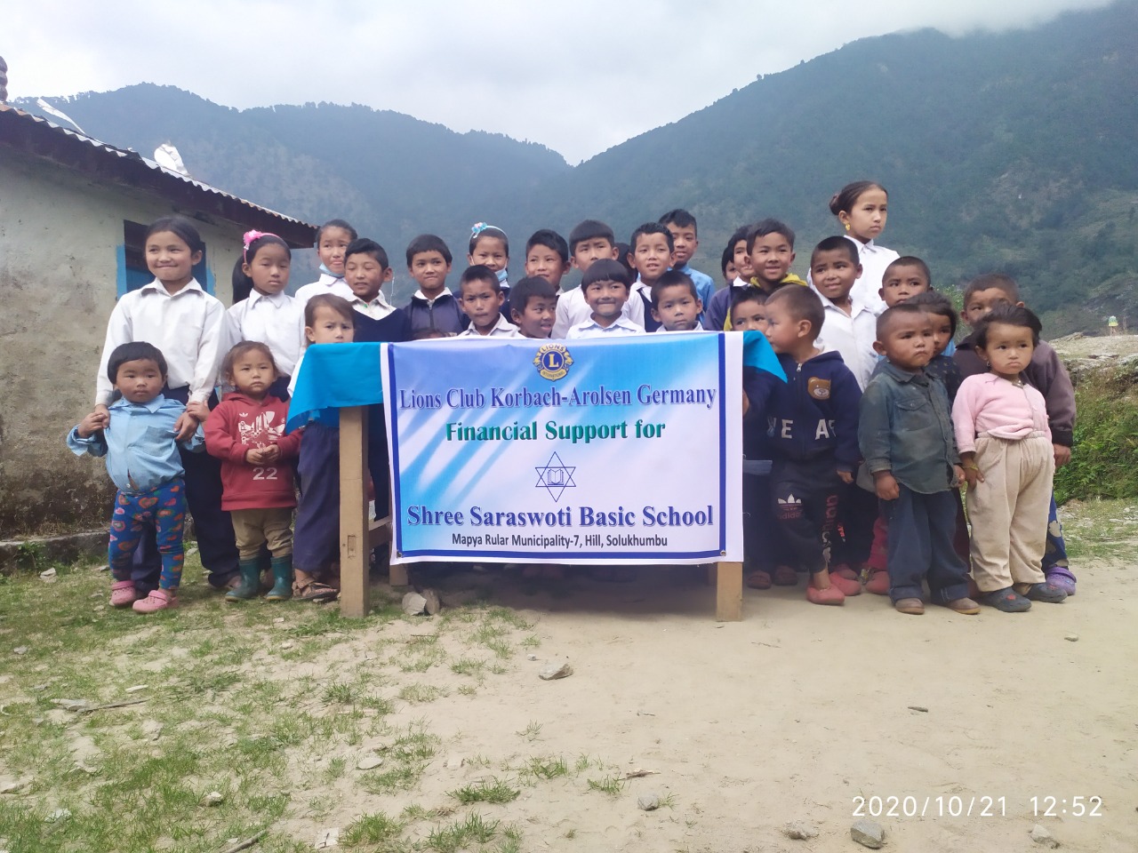 Spende für eine Schule in Nepal